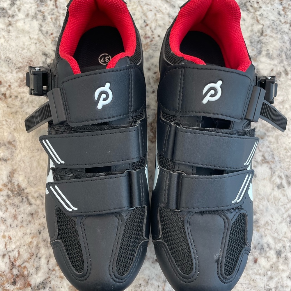 Peloton Cycle shoes with cleats